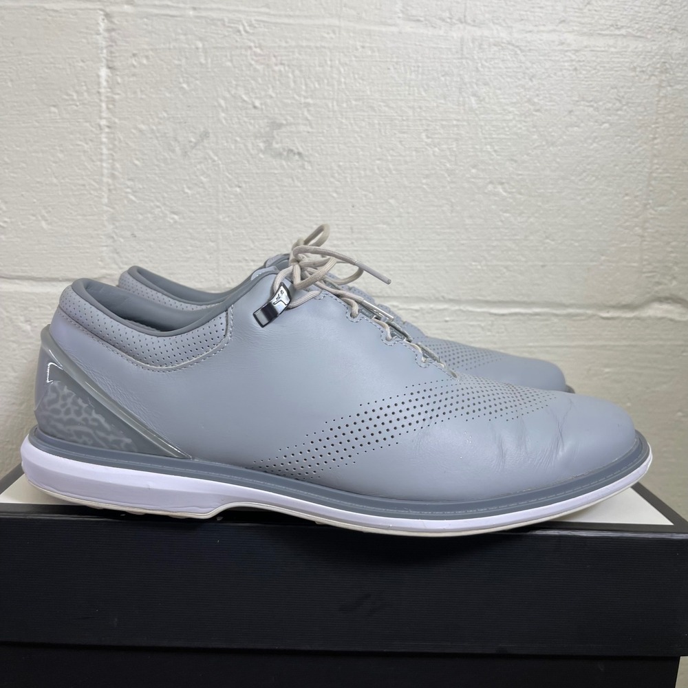 Nike Air Jordan ADG 4 DM0103-010 Wolf Gray Spikeless Golf Shoes Men's 12.5 US